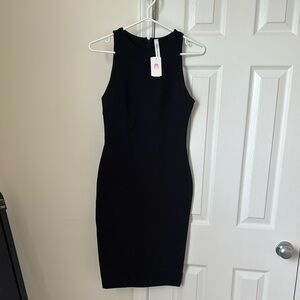 Mendocino Black Bodycon dress